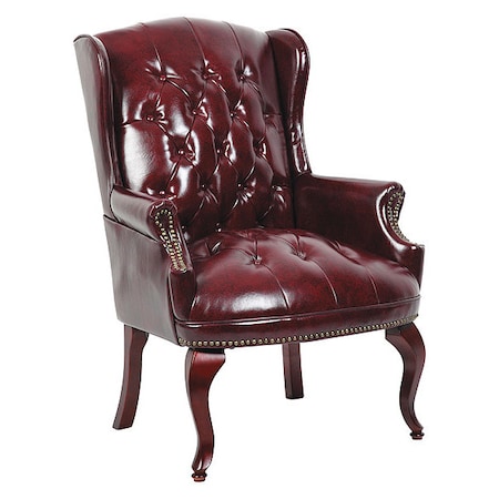 Boss Traditional Guest Chair, 29 in W 32" L 41-1/2" H, Fixed B809-BY