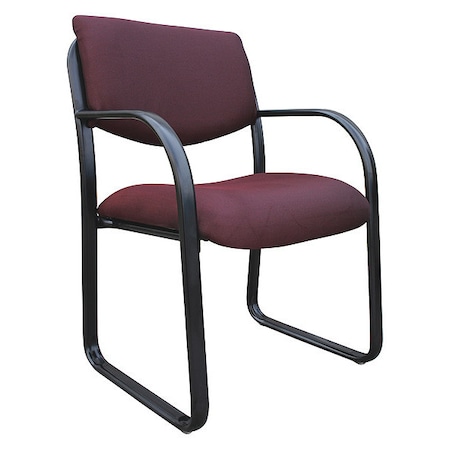 Boss B9521 Guest Chair, 24-1/2" L 34-1/2" H, Fixed B9521-BY