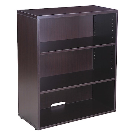 Boss Open Hutch/Bookcase, Mocha N153-MOC