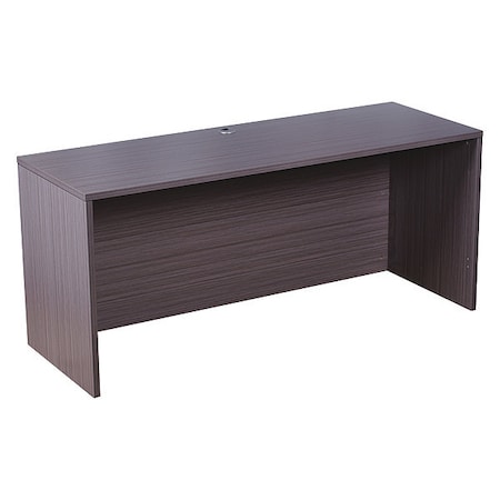 Boss Desk Shell Credenza Shell, Driftwood, 71" x 24", Driftwood N143-DW
