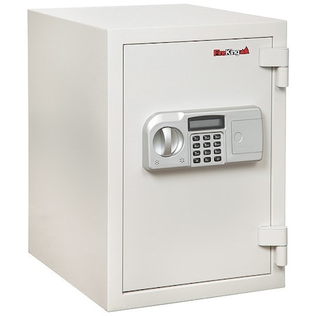 Fireking Fireproof Safe, 1 Hour, 1 Tray, 1 Shelf KF1509-1WHE