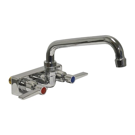 Advance Tabco Dual Handle 4" Mount, OC 4" Splash Mount 10" Swing Spout Fauc K-126