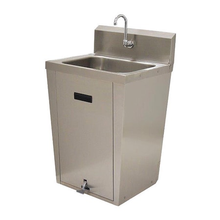 Advance Tabco Extra Large Bowl Foot Pedal Operated Pedestal Handsink 7-PS-86