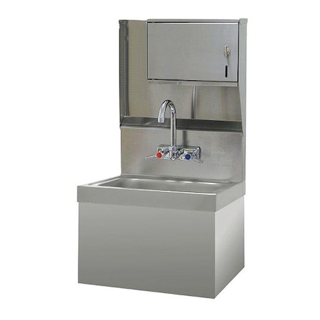 Advance Tabco Security Handsink w/Towel Disp & Soap Disp Provision 7-PS-727