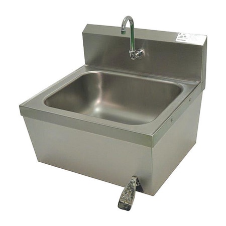 Advance Tabco Wall Mt Large Bowl Knee Valve Operated Handsink 7-PS-78