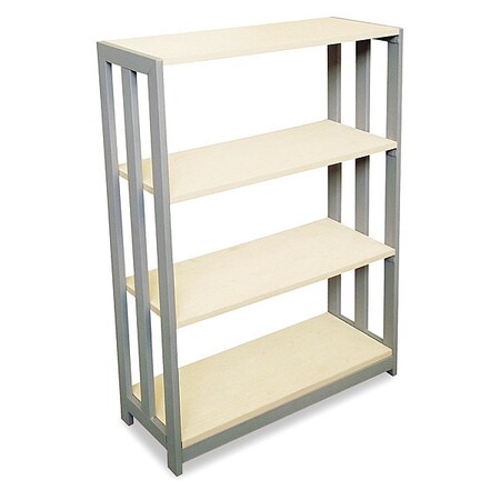 Linea Italia Trento Line Bookcase, 3-Shelf, 31 1/2wx11 LITSH735OAT