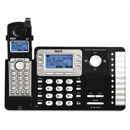 Rca ViSYS Cordless Expandable Phone/Ans Syst 25252