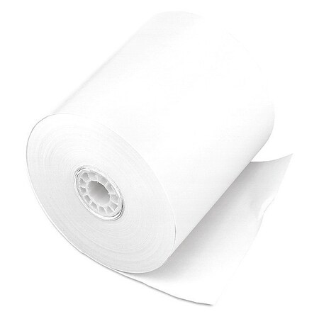 Pm Company Single Ply Cash Register/POS Rolls, PK50 7702