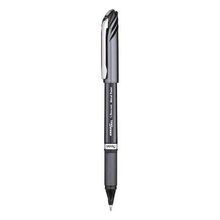 Pentel Pen Set, Black, Non-Erasable, Gel, PK12 BL30-A