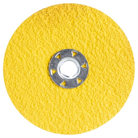 Norton Abrasives Fiber Disc, Grit 36, Ceramic, 20,000 RPM 66254430117