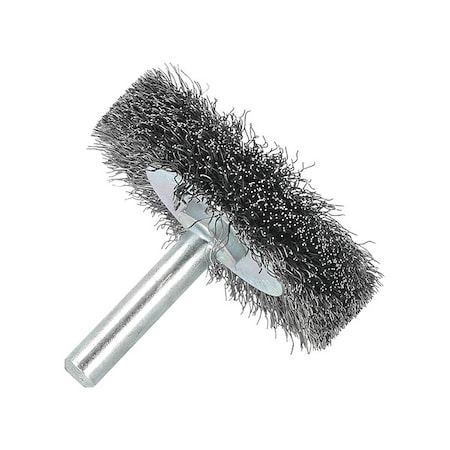 Zoro Select Wire Wheel Brush, Crimped, 2" Dia. 66254443243