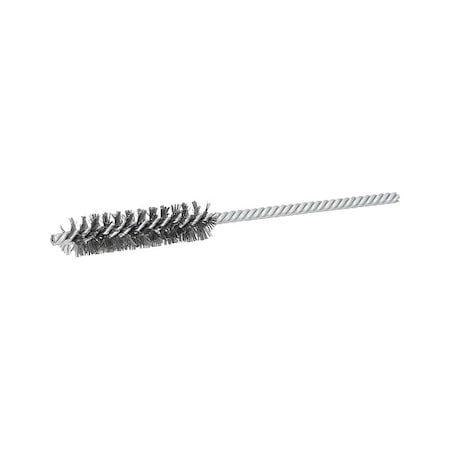 Zoro Select Tube Brush, Double Spiral, Steel, 1/2" Dia. 66254443262