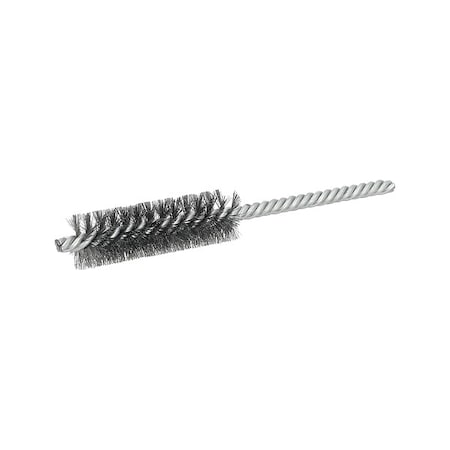 Zoro Select Tube Brush, Double Spiral, Steel, 3/4" Dia. 66254443263
