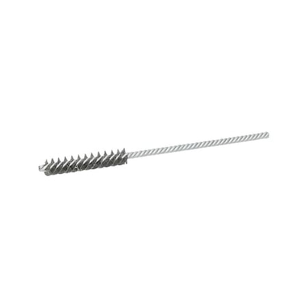 Zoro Select Tube Brush, Double Spiral, Steel, 3/8" Dia. 66254443272