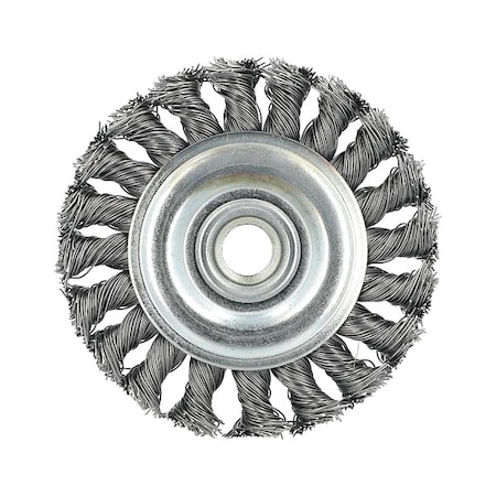 Zoro Select Wire Wheel Brush, Standard Twist Knot 66254443279