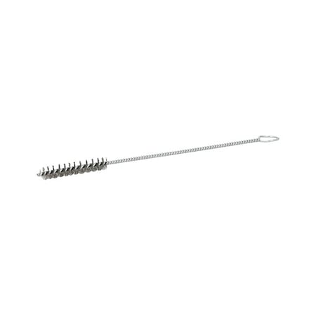 Zoro Select Tube Brush, Single Spiral, Steel, 3/8" Dia. 66254443271