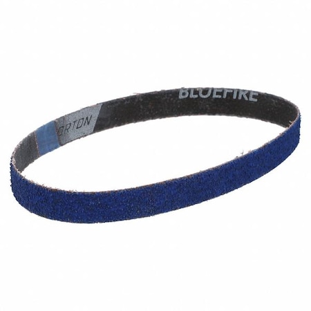 Norton Abrasives Sanding Belt, Coated, Zirconia Alumina, 40 Grit, Extra Coarse, BlueFire R887D, Blue 66254457869