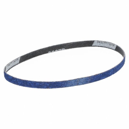 Norton Abrasives Sanding Belt, Coated, Zirconia Alumina, 40 Grit, Extra Coarse, BlueFire R887D, Blue 66254492528
