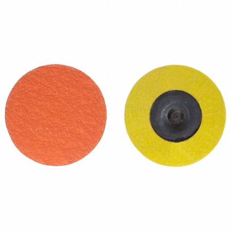Norton Abrasives Quick-Change Disc, Ceramic, 3" dia 66261043390