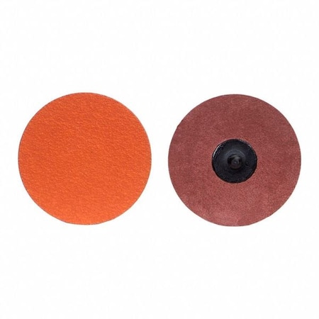 Norton Abrasives Quick-Change Disc, Ceramic, 3" dia 66261043423