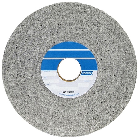 Norton Abrasives Convolute Wheel, 8" dia, 4,500 RPM 66261055257