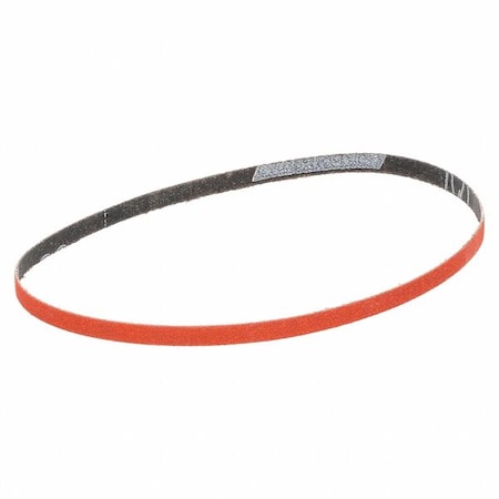 Norton Abrasives Sanding Belt, Coated, Ceramic, 120 Grit, Medium, Blaze R980P, Blaze 66261085071
