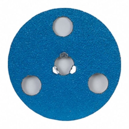 Norton Abrasives Fiber Disc, Blue, Grit 80, 7" dia 66261137458