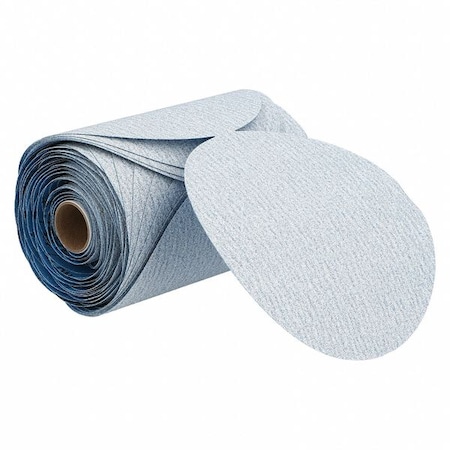 Norton Abrasives Sanding Disc, Abrasive Ceramic, 6" dia 66261140511