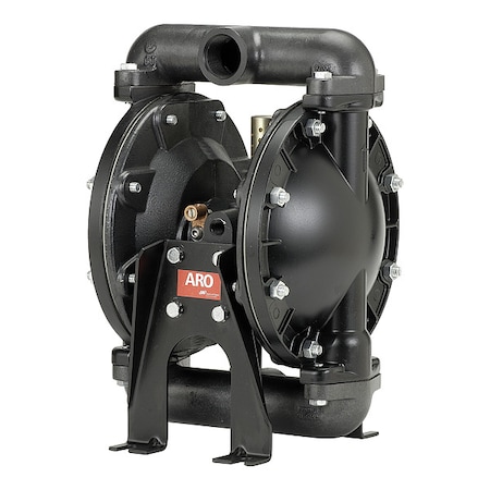 Aro Diaphragm Pump, 35Gpm, Nitrile/Nitrile, 1 666100-122-C