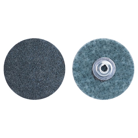 Norton Abrasives Quick-Change Disc, Aluminum Oxide, 1" dia 66254482335