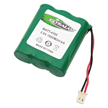 Ultralast Battery 3.6 Volt Nickel Metal Hydride Ultralast Cordless Phone Battery BATT-4165