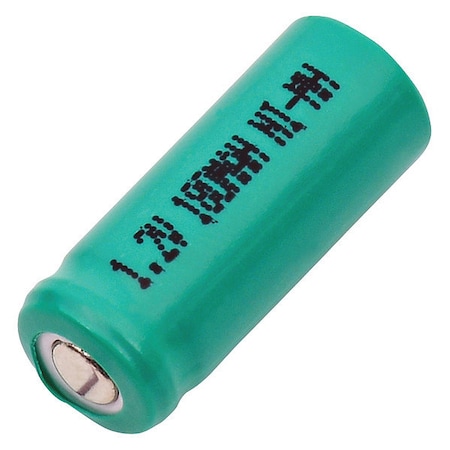 Dantona Battery 1.2 Volt Nickel Metal Hydride Dantona Single Cell Battery 1/2AAAA-180NM