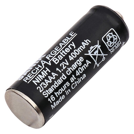Dantona Battery 1.2 Volt Nickel Metal Hydride Dantona Single Cell Battery 2/3AAA-400NMNT