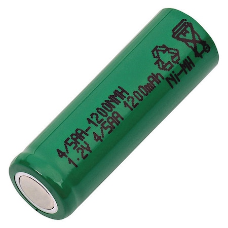 Dantona Battery 1.2 Volt Nickel Metal Hydride Dantona Single Cell Battery 4/5AA-1200NM