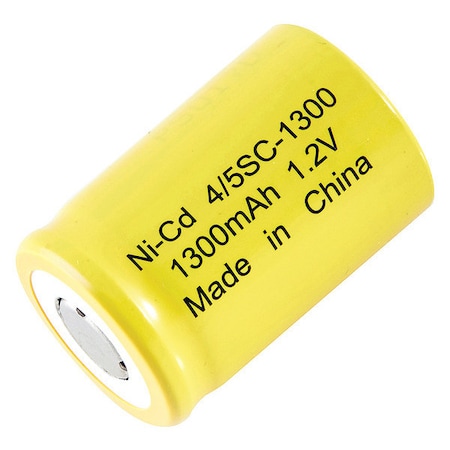 Dantona Battery 1.2 Volt Nickel Cadmium Dantona Single Cell Battery 4/5SC-1300
