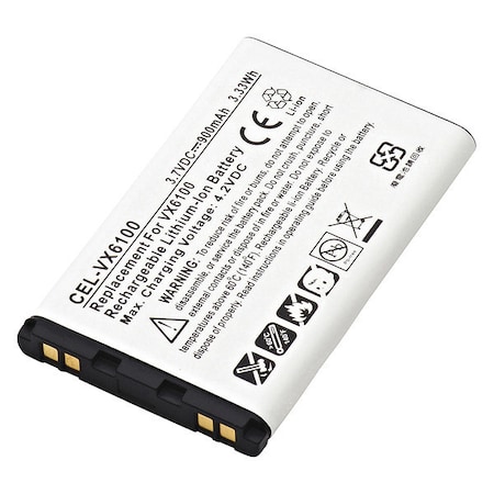 Ultralast Battery 3.7 Volt Lithium Ion Ultralast Cellular Phone/Smart Phone Battery CEL-VX6100