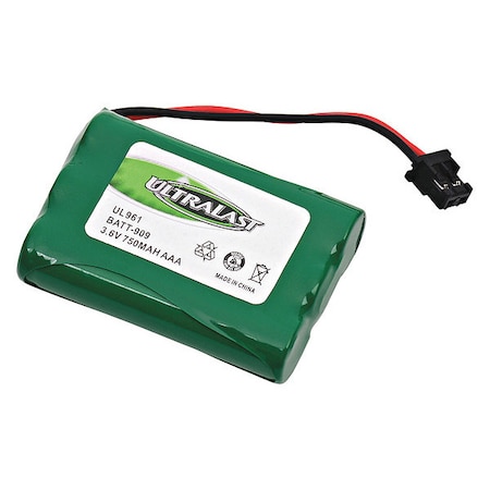 Ultralast Ultralast Battery - For Cordless Phone - Battery Rechargeable - 750 mAh - 3.6 V DC - 1-/ Pack BATT-909