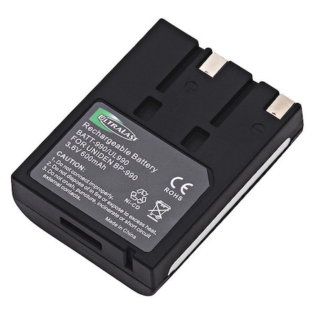Ultralast Battery 3.6 Volt Nickel Cadmium Ultralast Cordless Phone Battery BATT-990