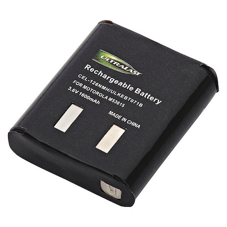 Ultralast Ultralast Battery - For Walkie Talkie Radio - Battery Rechargeable - 1600 mAh - 3.6 V DC - 1-/ Pack CEL-128NMH