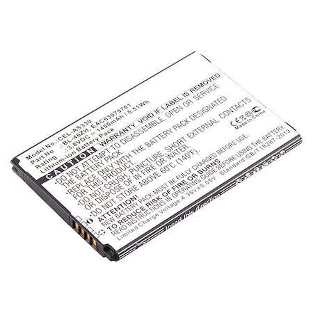 Ultralast Battery 3.8 Volt Lithium Ion Ultralast Cellular Phone/Smart Phone Battery CEL-AS330
