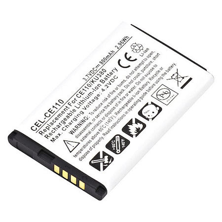 Ultralast Battery 3.7 Volt Lithium Ion Ultralast Cellular Phone/Smart Phone Battery CEL-CE110