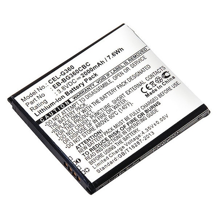 Ultralast Battery 3.8 Volt Lithium Ion Ultralast Cellular Phone/Smart Phone Battery CEL-G360