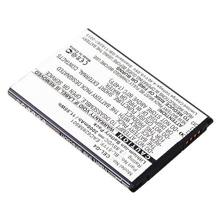 Ultralast Dantona Battery - For Cell Phone - Battery Rechargeable - 3000 mAh - 3.85 V DC - 1-/ Pack CEL-G4