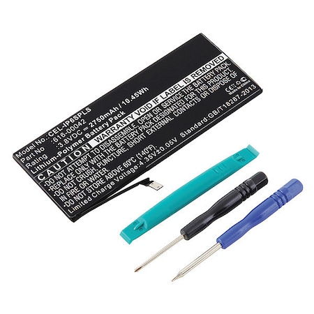 Ultralast Battery 3.8 Volt Lithium Polymer Ultralast Cellular Phone/Smart Phone Battery CEL-IP6SPLS