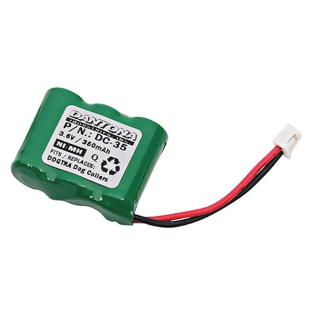 Ultralast Dantona Battery - Battery Rechargeable - 330 mAh - 3.6 V DC - 1-/ Pack DC-35