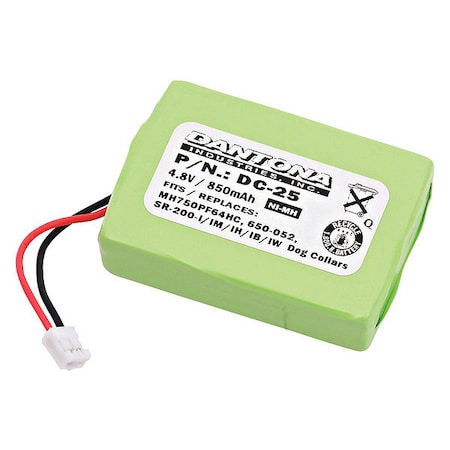 Ultralast Battery 4.8 Volt Nickel Metal Hydride Ultralast Dog Collar Battery DC-25