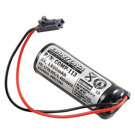 Dantona Dantona Battery - For Multipurpose - 2/3A - 1800 mAh - 3 V DC - 1 COMP-113