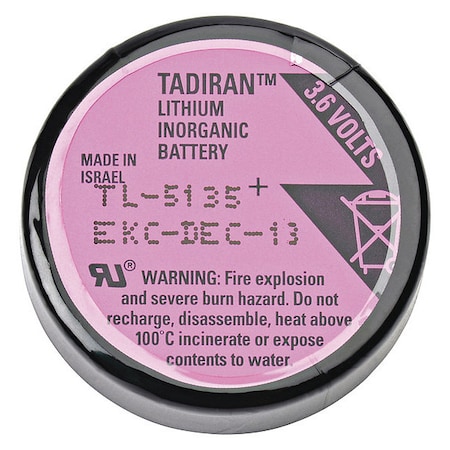 Tadiran Battery 3.6 Volt Lithium Tadiran Back up Power Battery COMP-20