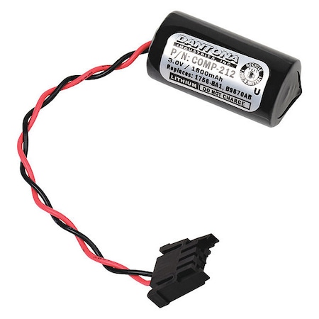 Dantona Battery 3 Volt Lithium (CR) Dantona Back up Power Battery COMP-212