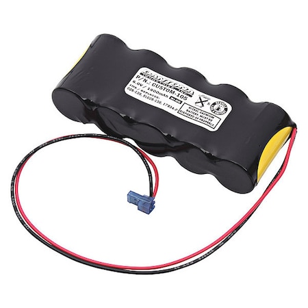 Dantona Battery 6 Volt Nickel Cadmium Dantona Emergency Lighting Battery CUSTOM-105